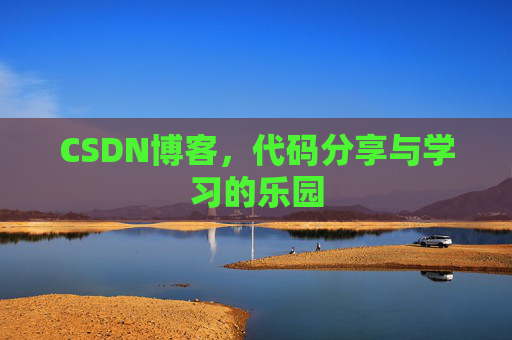 CSDN博客,代码分享与学习的乐园